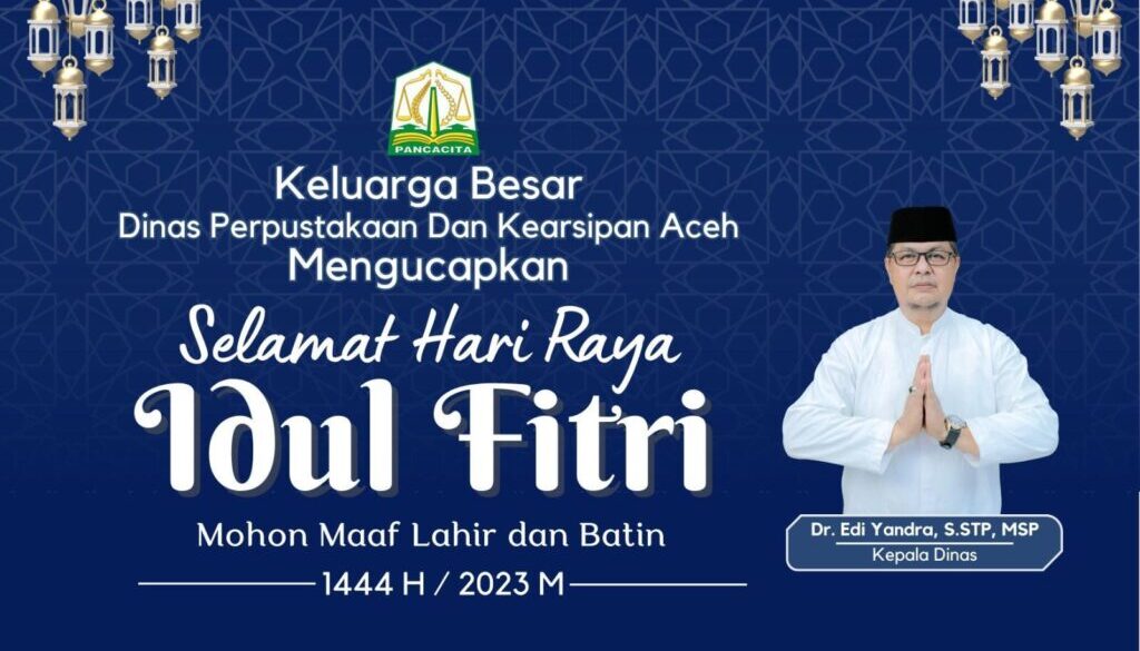 Iklan Ucapan Selamat Hari Raya Idul Fitri 1444 Hijriah